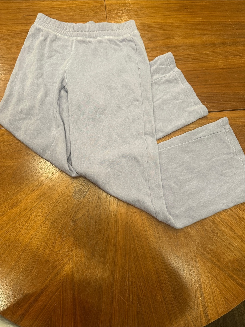 Katie J NYC Light Blue Fleece Joggers